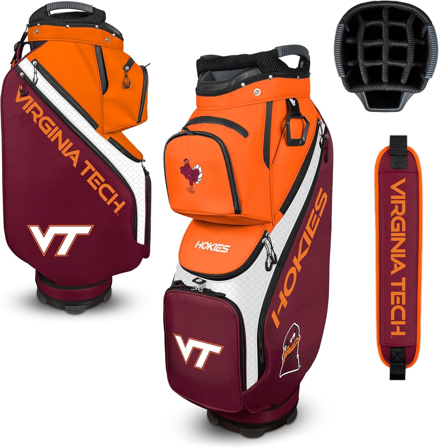Virginia Tech Clubhouse Cooler Cart Bag NCAA |Team Effort - Team Effort