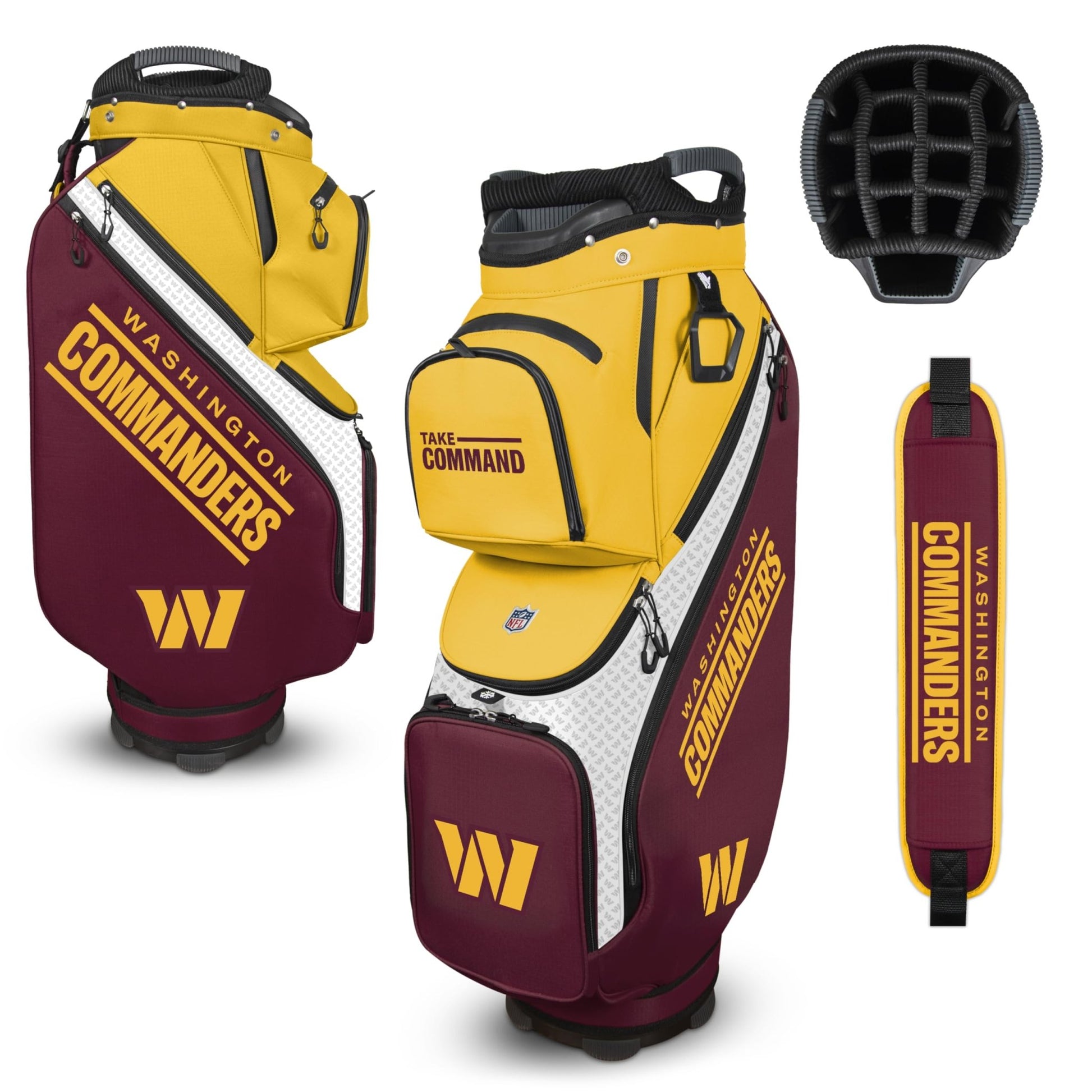 Washington Commanders Clubhouse Cooler Cart Bag |Team Effort - Team Effort