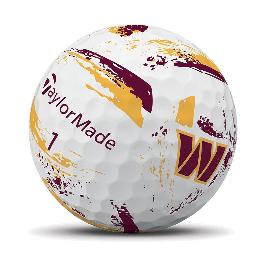 Washington Commanders SpeedSoft Ink Golf Balls - TaylorMade Team