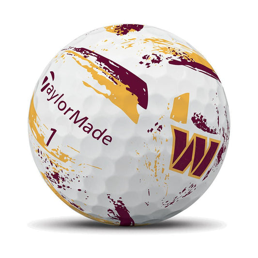 Washington Commanders SpeedSoft Ink Golf Balls - TaylorMade Team