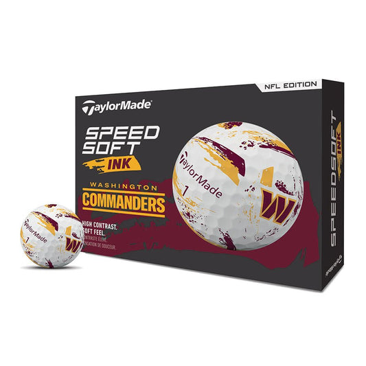 Washington Commanders SpeedSoft Ink Golf Balls - TaylorMade Team