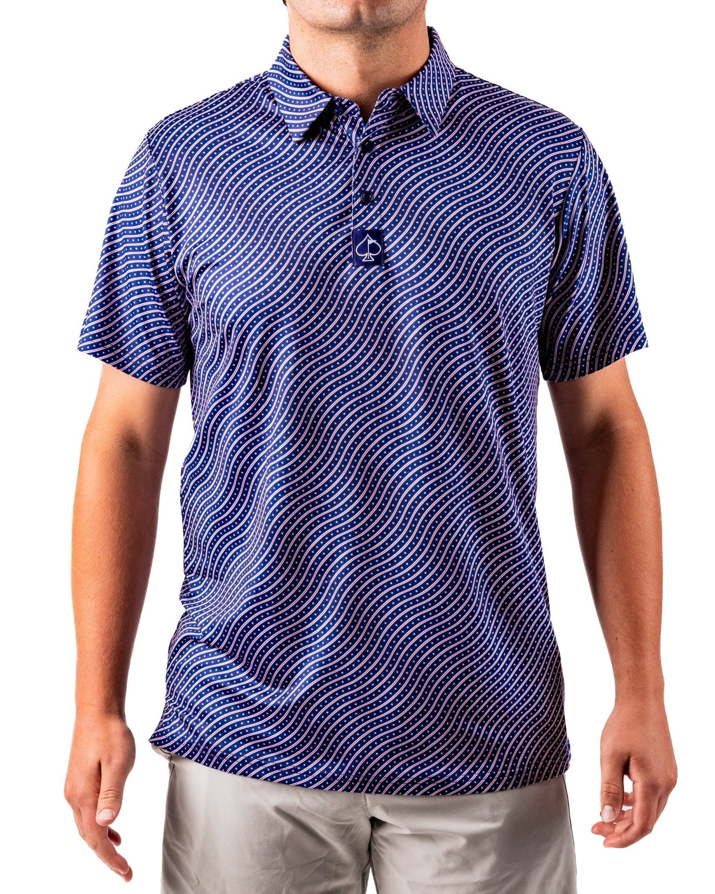 Wavy Stars and Stripes - Pins and Aces