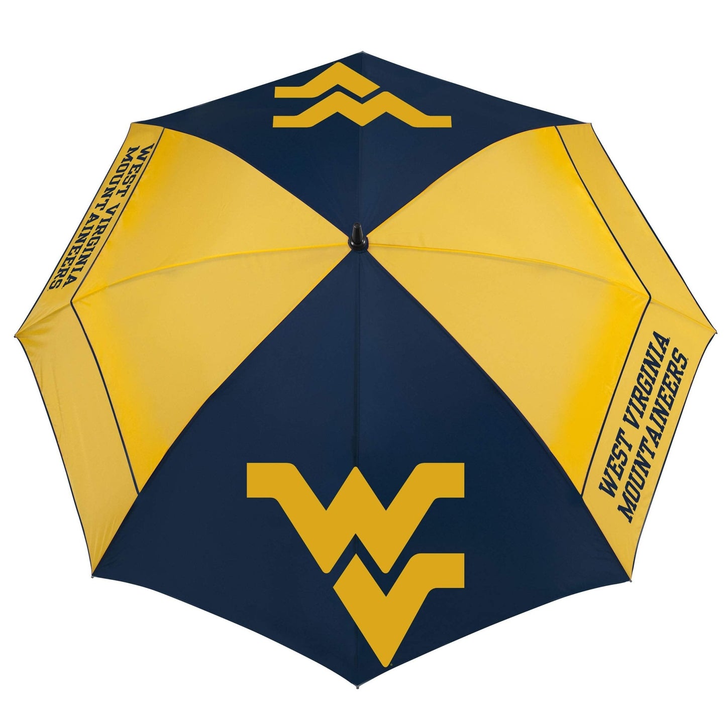 West Virginia 62" WindSheer Lite Umbrella |Team Effort - Team Effort
