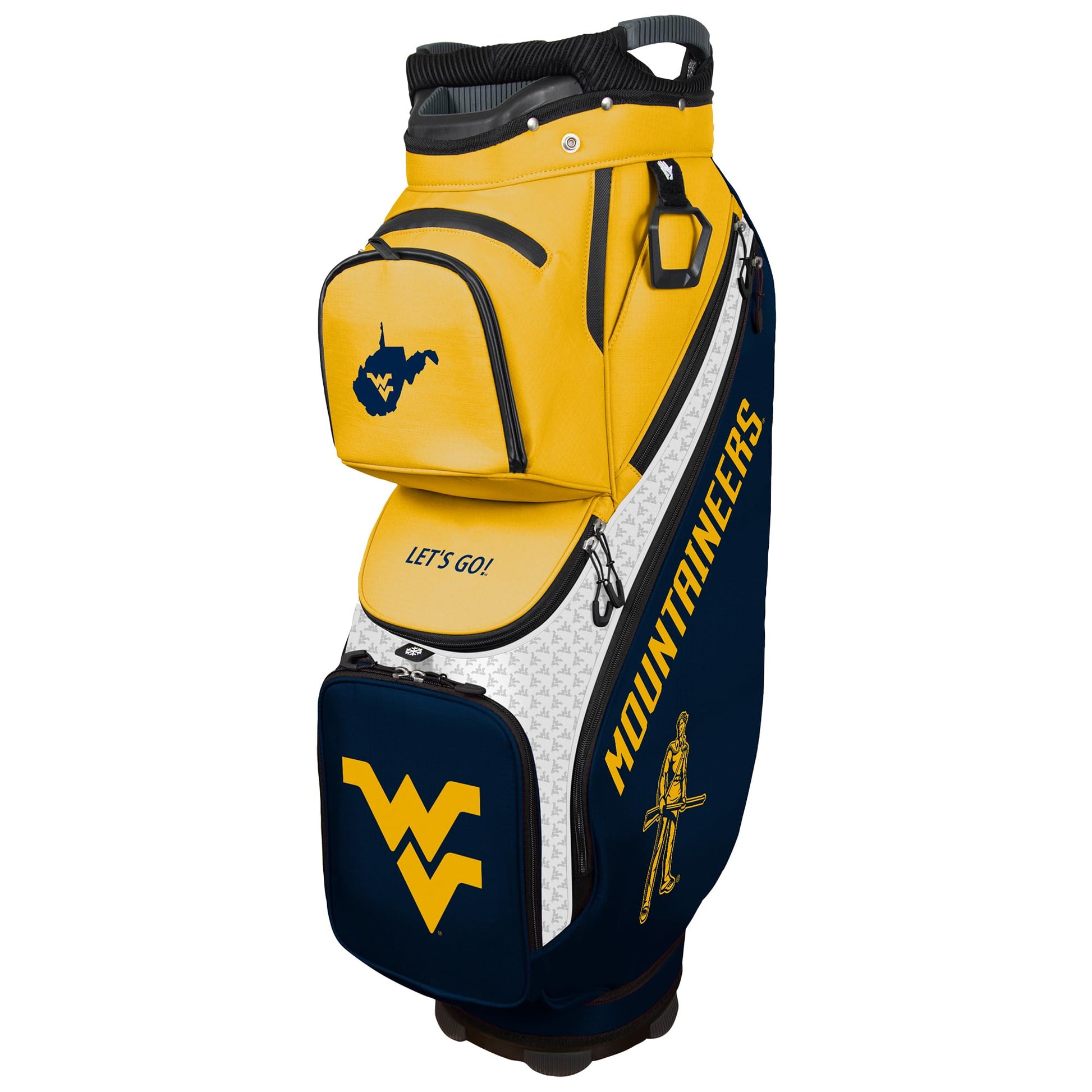 West Virginia Clubhouse Cooler Cart Bag NCAA |Team Effort - Team Effort