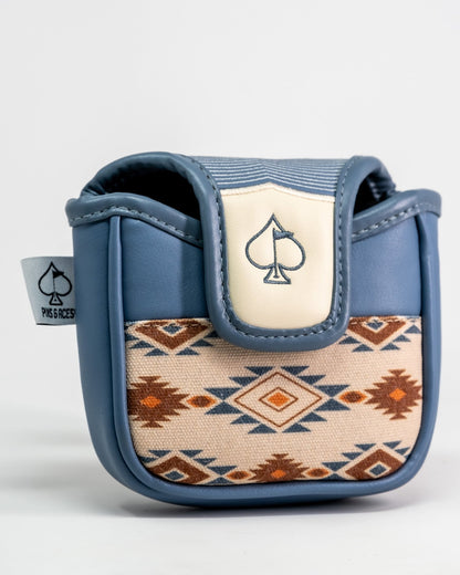 Western Aesthetic - Mallet Putter Cover - Pins and Aces