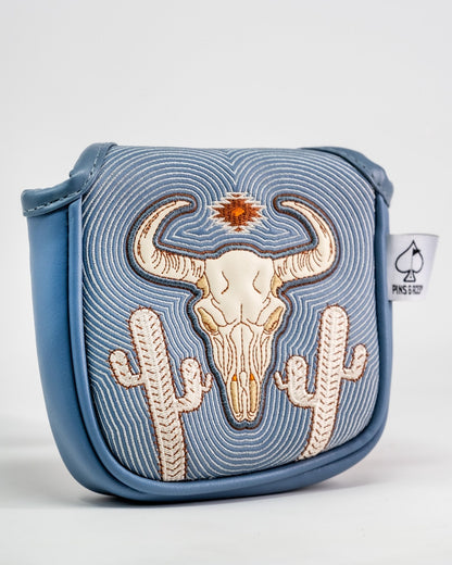 Western Aesthetic - Mallet Putter Cover - Pins and Aces