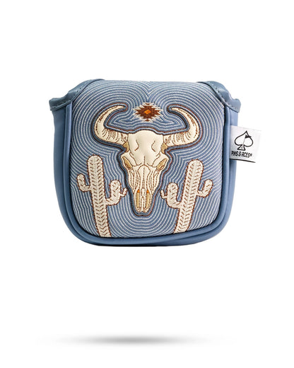 Western Aesthetic - Mallet Putter Cover - Pins and Aces