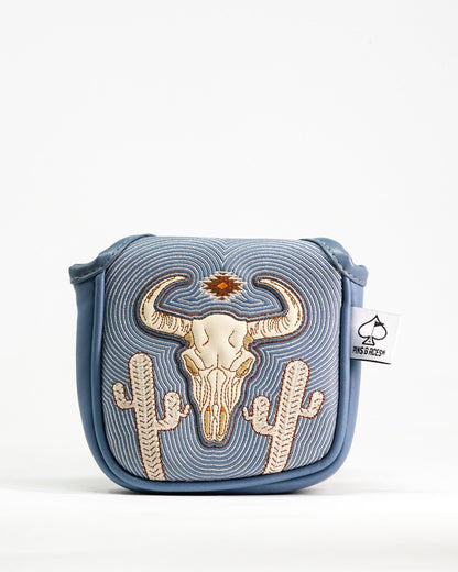 Western Aesthetic - Mallet Putter Cover - Pins and Aces