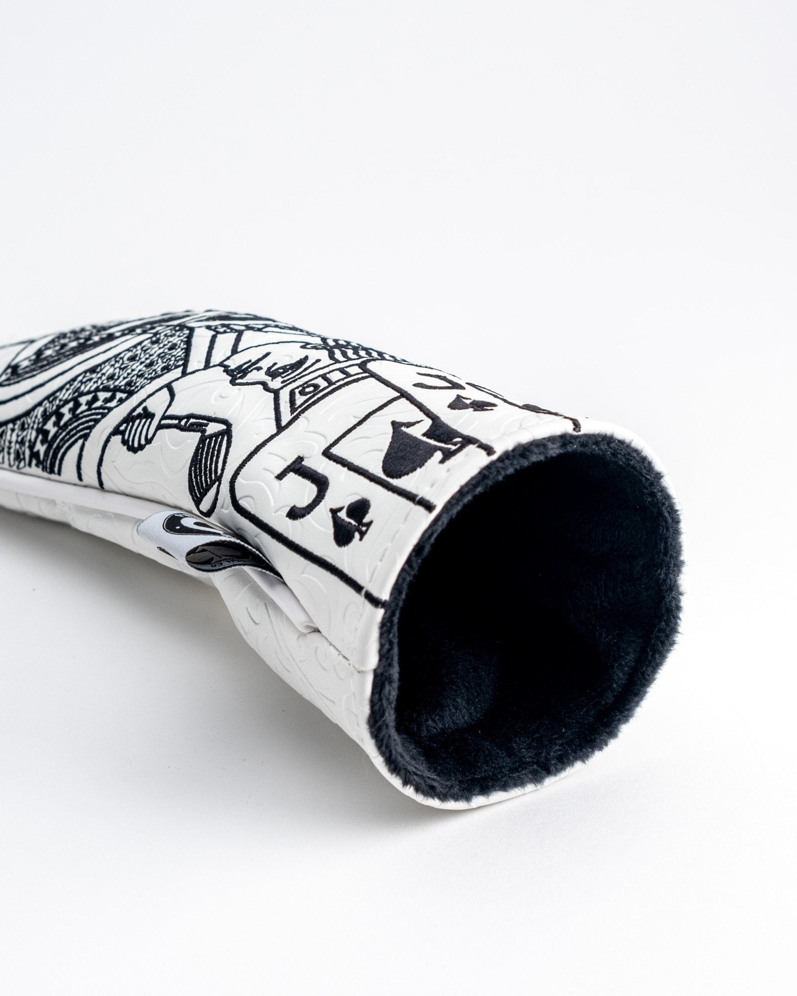 White Out Jack of Spades - Hybrid Cover - Pins and Aces