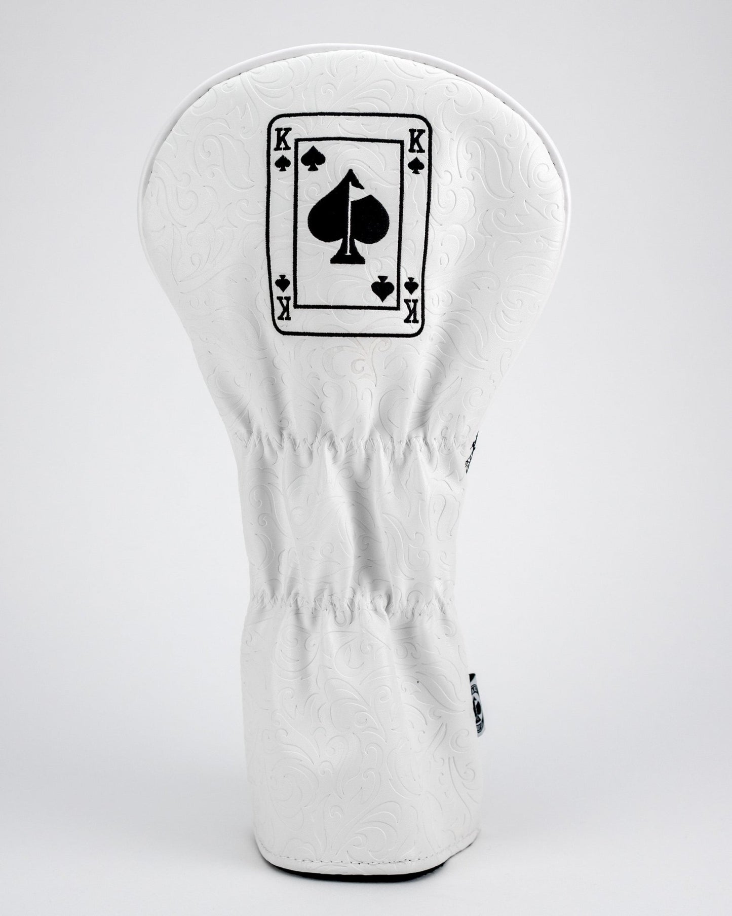 White Out King of Spades - Driver Cover - Pins and Aces