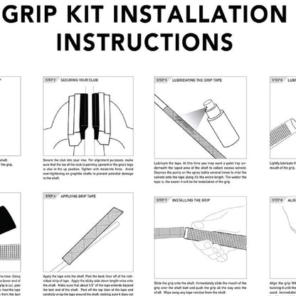 Winn Dri - Tac 9 Piece Golf Grip Bundle - Winn