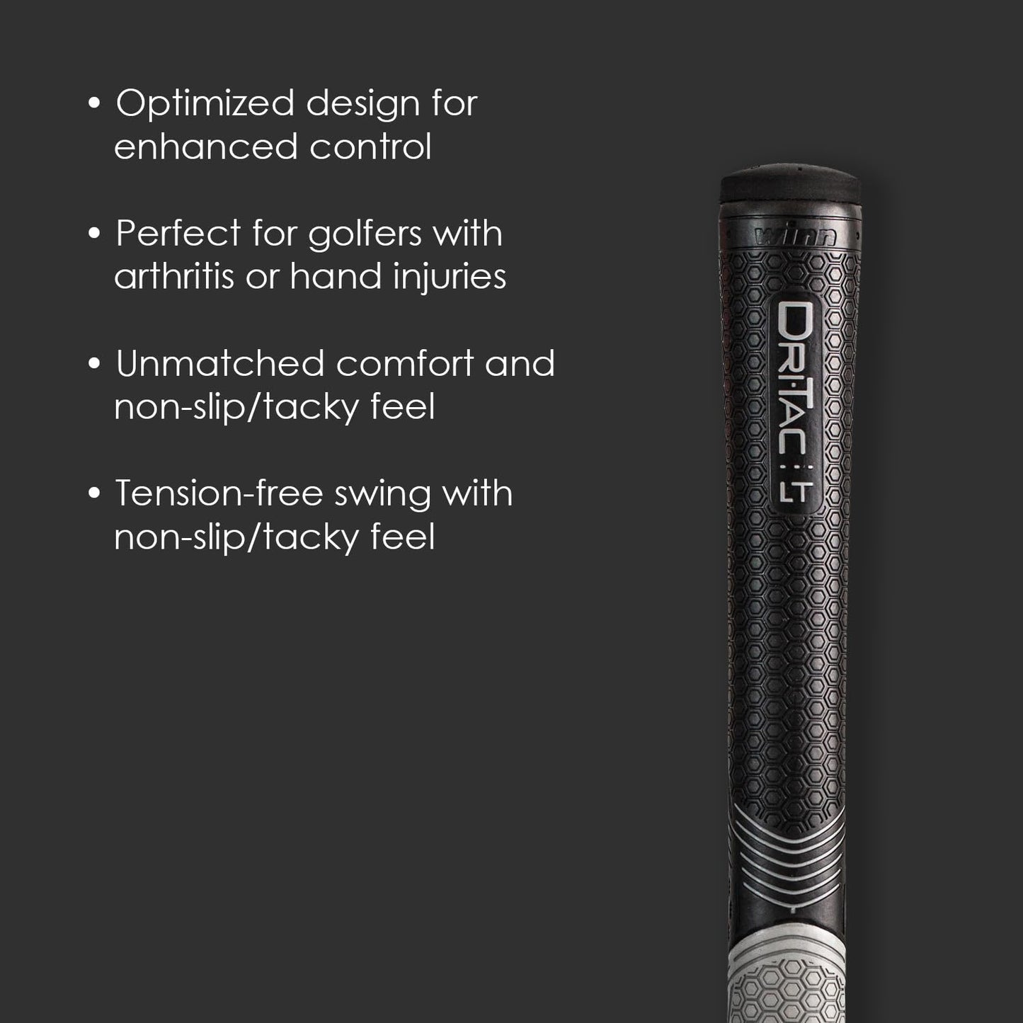 Winn Dri - Tac LT Golf Grip - Winn