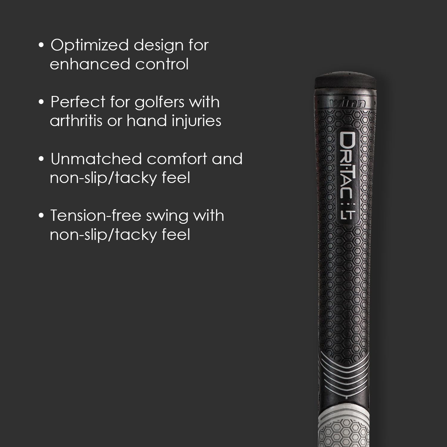 Winn Dri - Tac LT Golf Grip - Winn