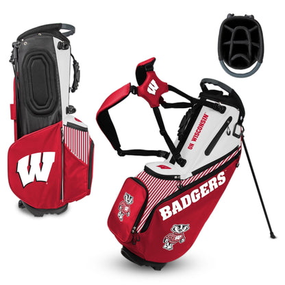 Wisconsin Back Nine Stand Bag NCAA |Team Effort - Team Effort