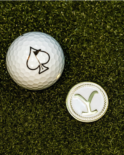 Yellowstone Ball Marker - Pins and Aces
