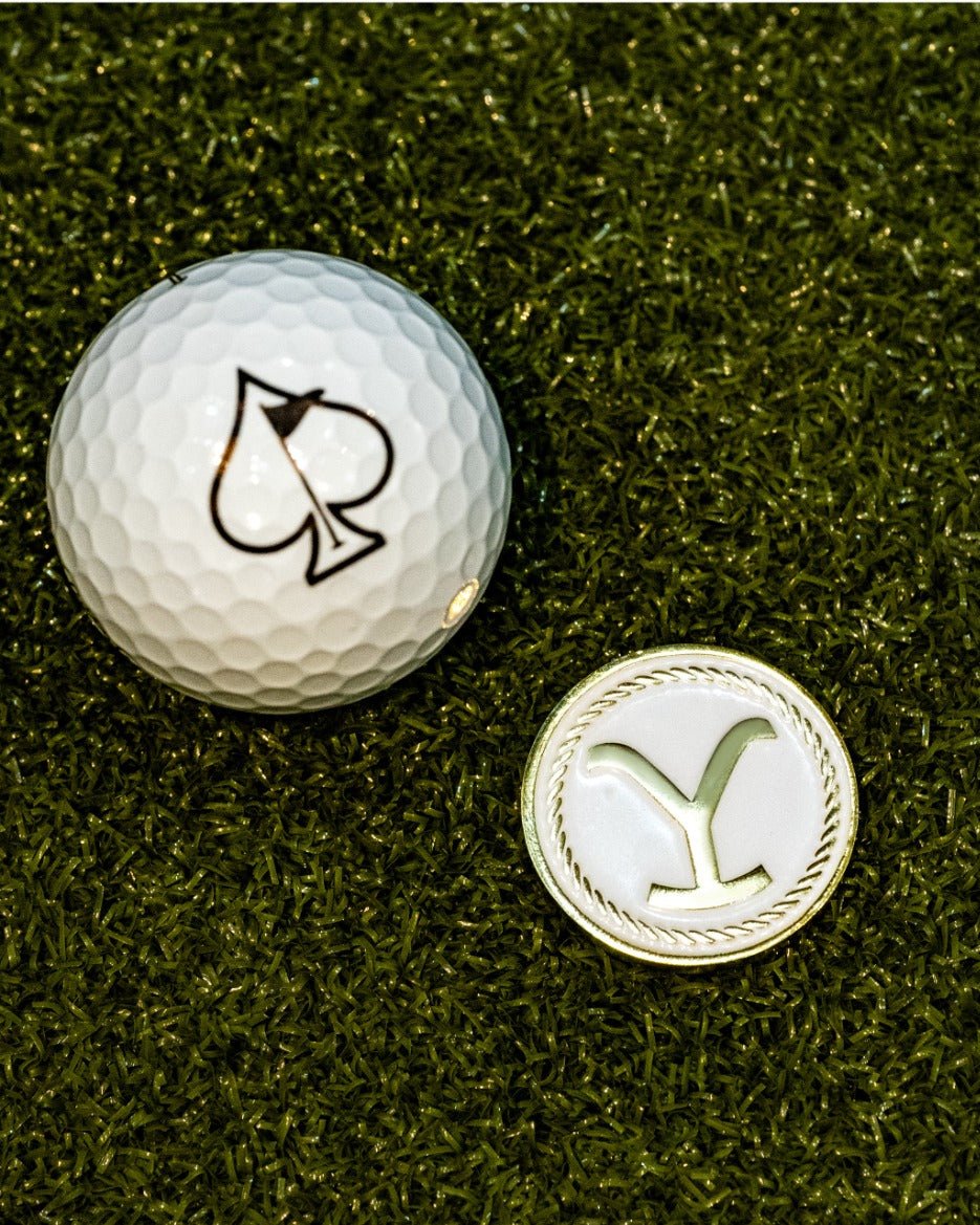 Yellowstone Ball Marker - Pins and Aces