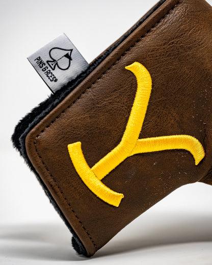 Yellowstone Putter Cover - Blade - Pins and Aces
