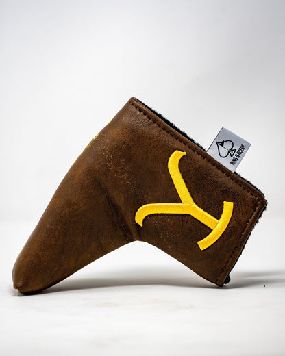 Yellowstone Putter Cover - Blade - Pins and Aces