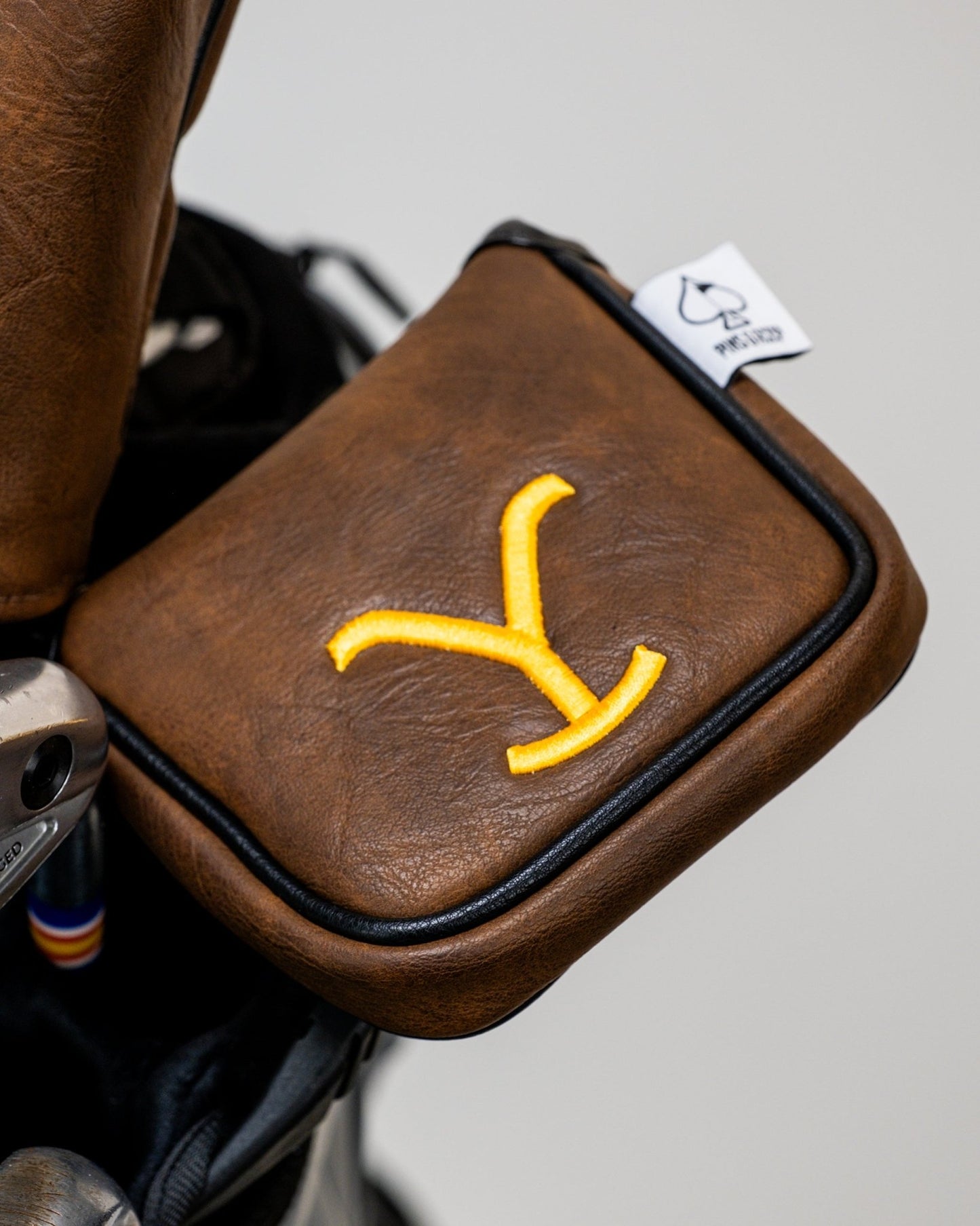 Yellowstone Putter Cover - Mallet - Pins and Aces