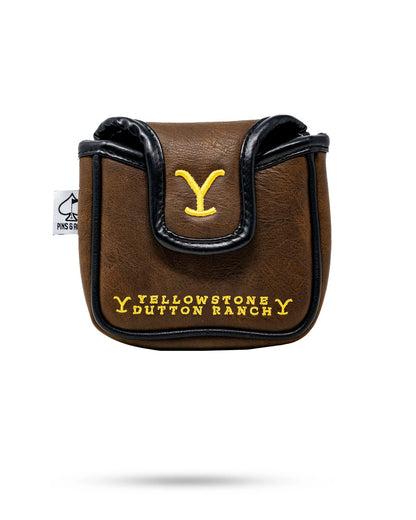 Yellowstone Putter Cover - Mallet - Pins and Aces