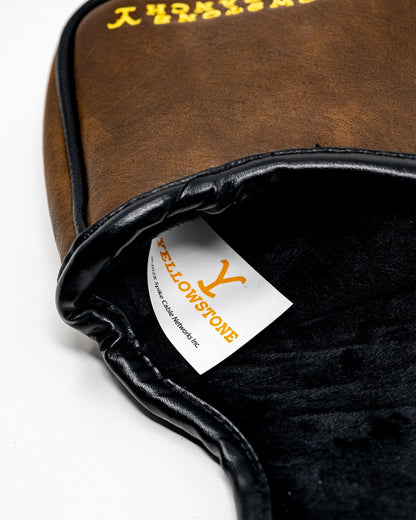 Yellowstone Putter Cover - Mallet - Pins and Aces
