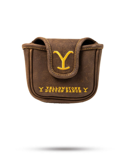 Yellowstone Putter Cover - Mallet - Pins and Aces