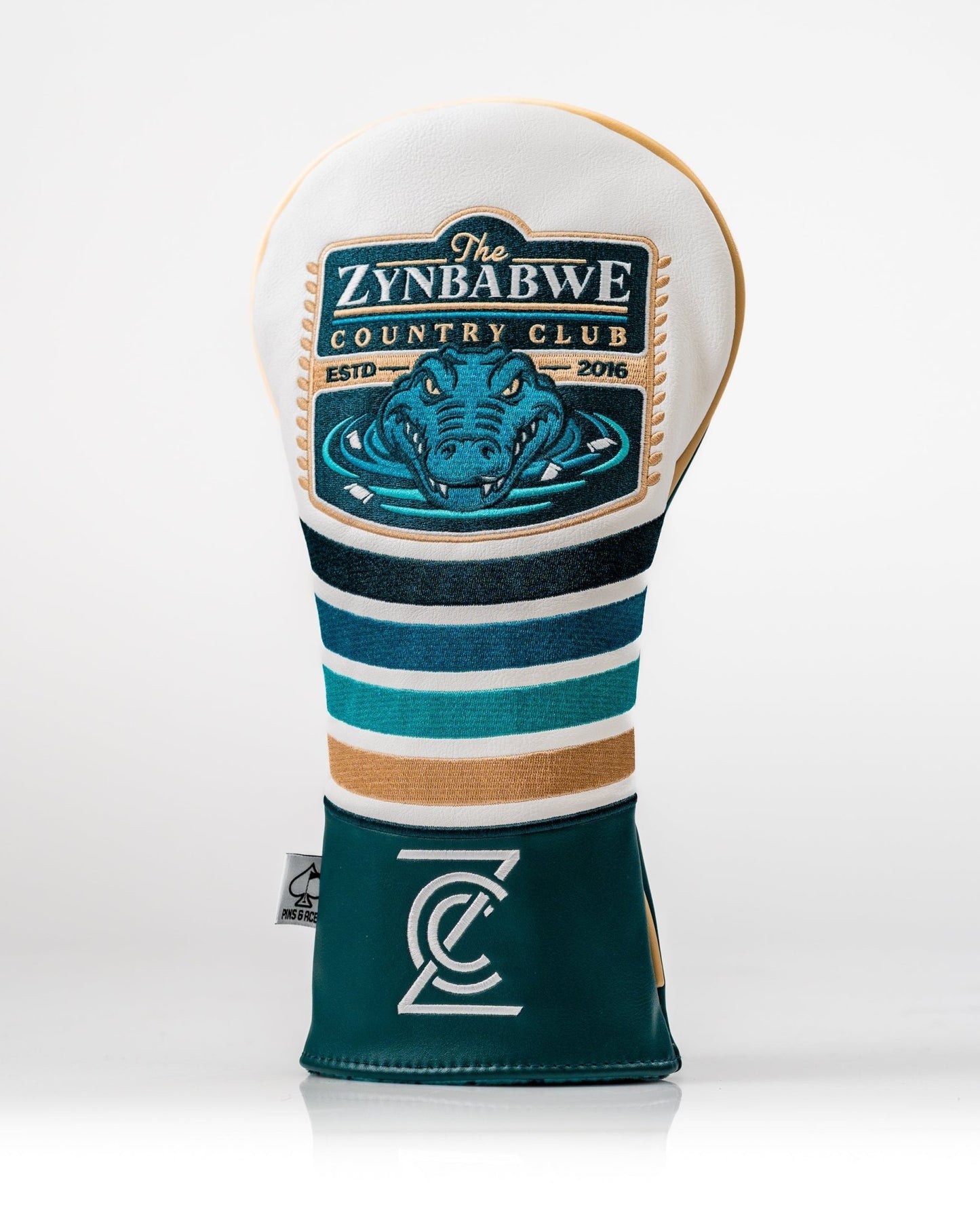 Zynbabwe Country Club Gator - Driver Cover - Pins and Aces