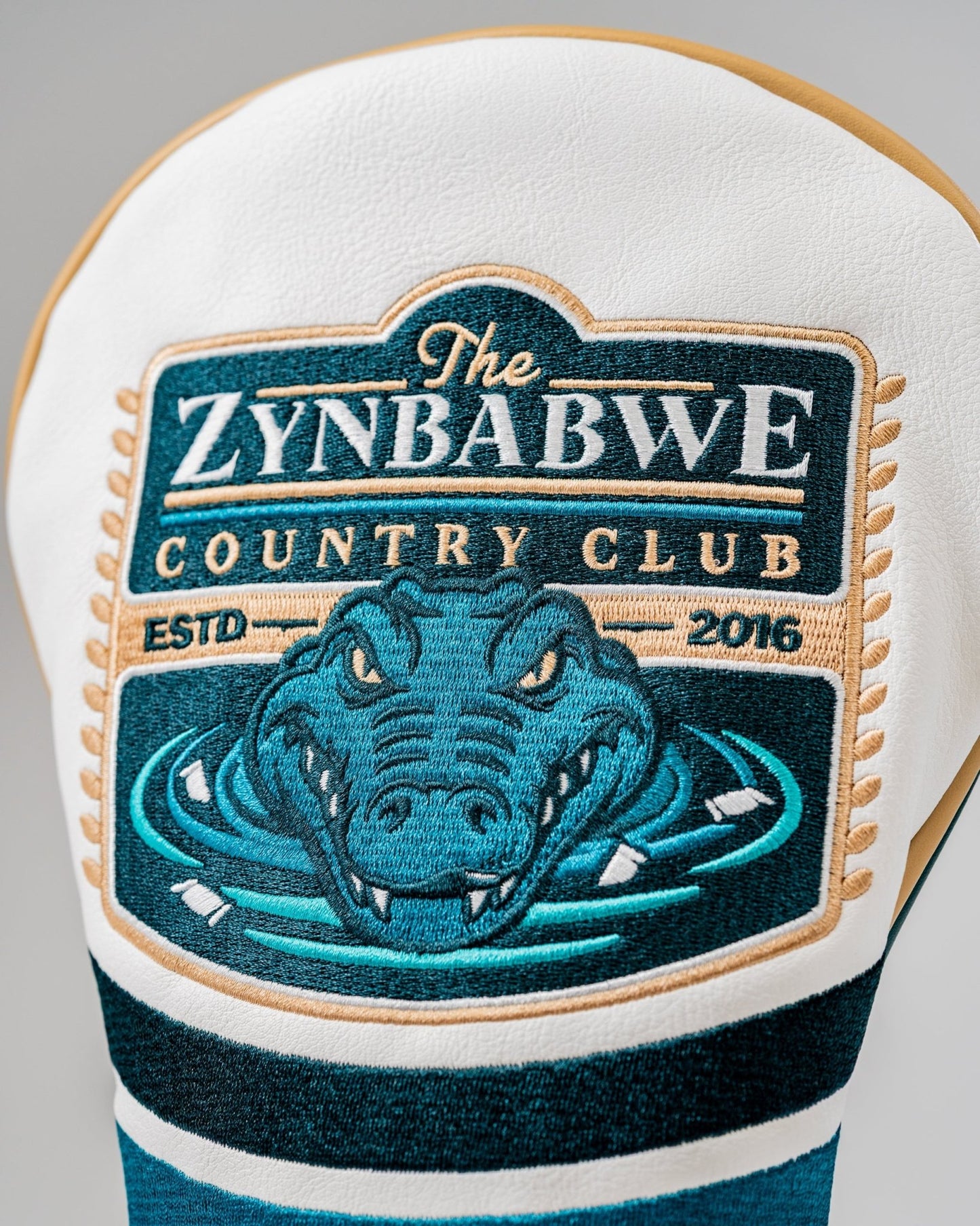 Zynbabwe Country Club Gator - Driver Cover - Pins and Aces