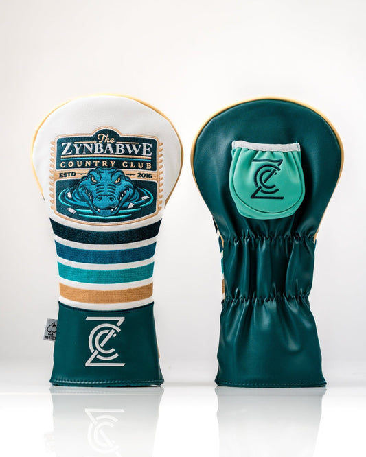 Zynbabwe Country Club Gator - Driver Cover - Pins and Aces