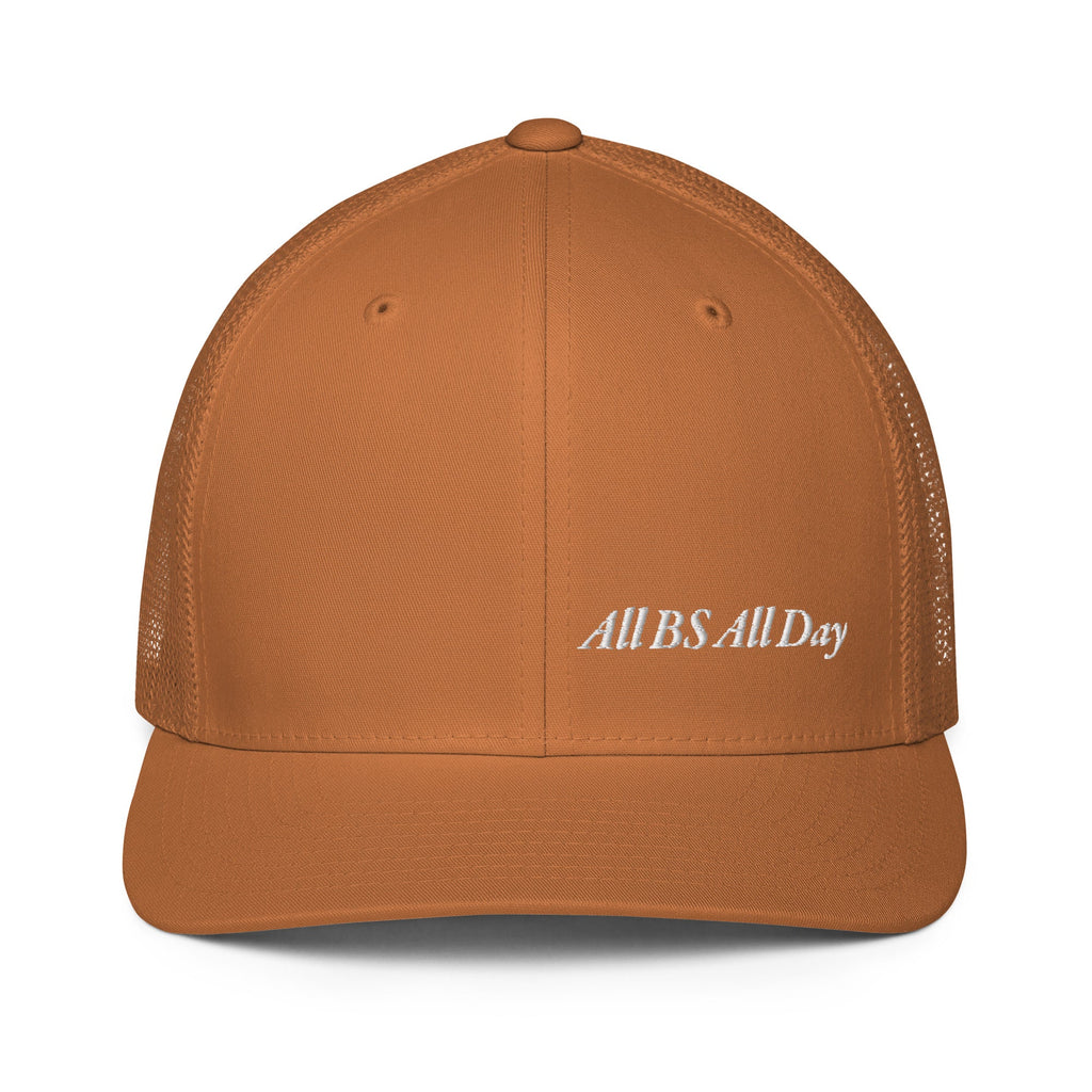All BS All Day Closed-back trucker cap - Caramel -
