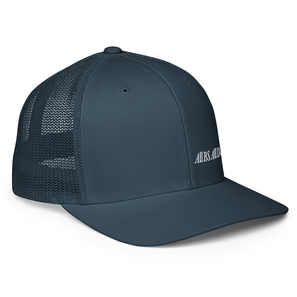 All BS All Day Closed-back trucker cap - Navy -