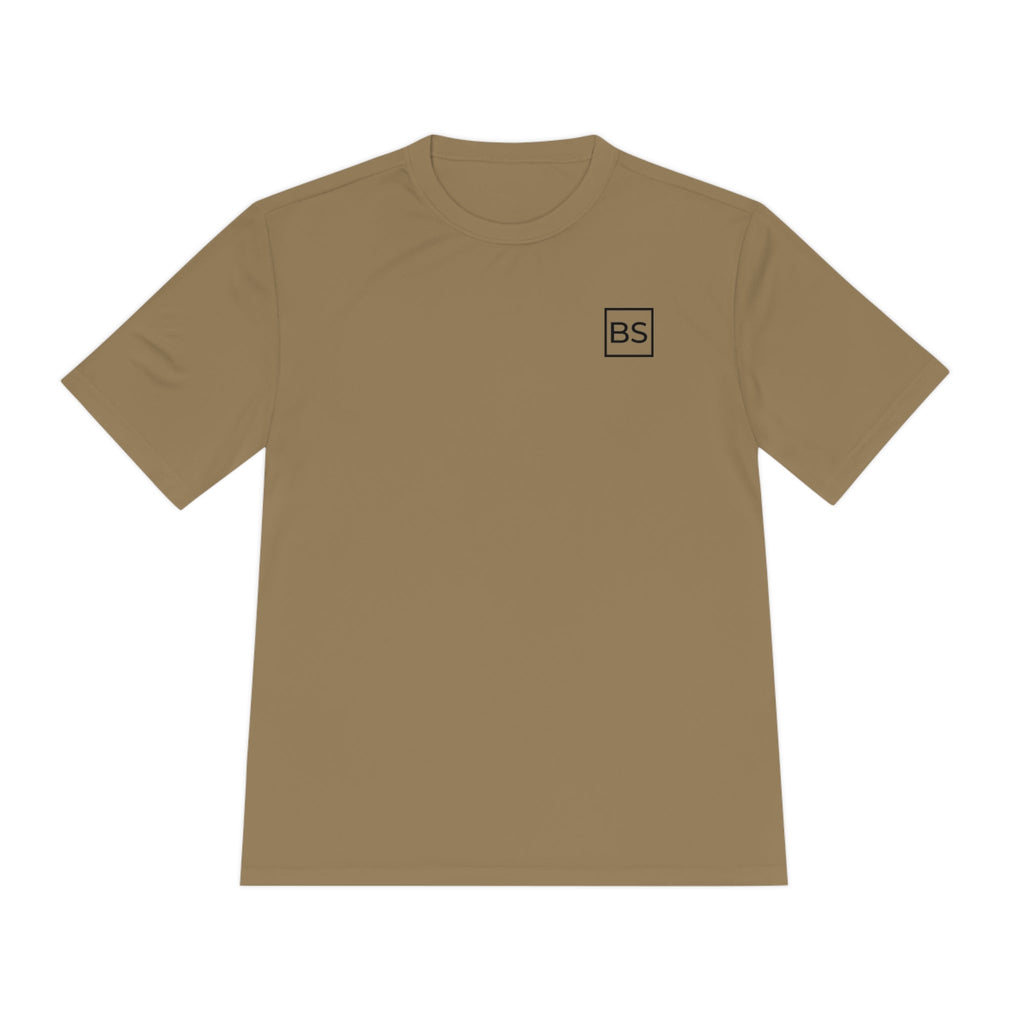 All BS All Day Moisture Wicking Tee - Coyote Brown - S