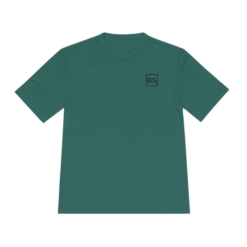 All BS All Day Moisture Wicking Tee - Forest Green - S