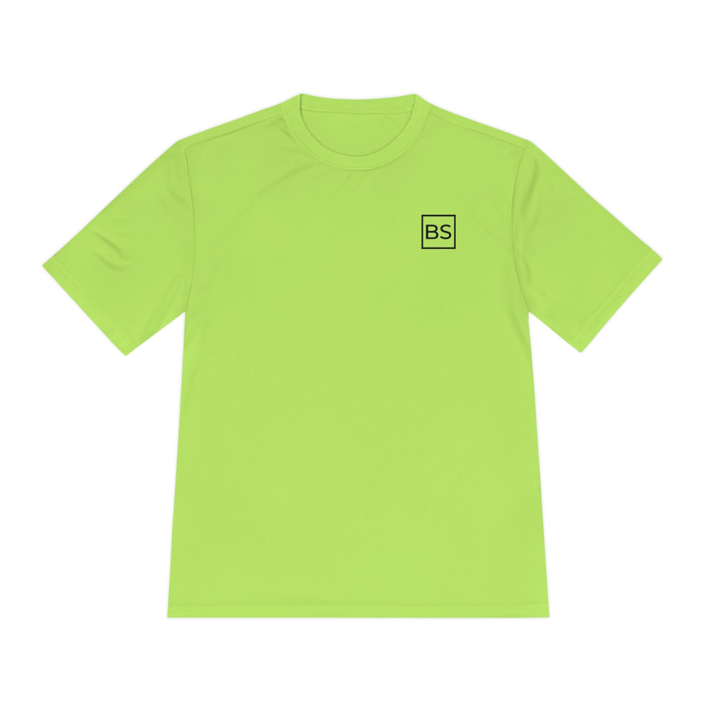 All BS All Day Moisture Wicking Tee - Lime Shock - S