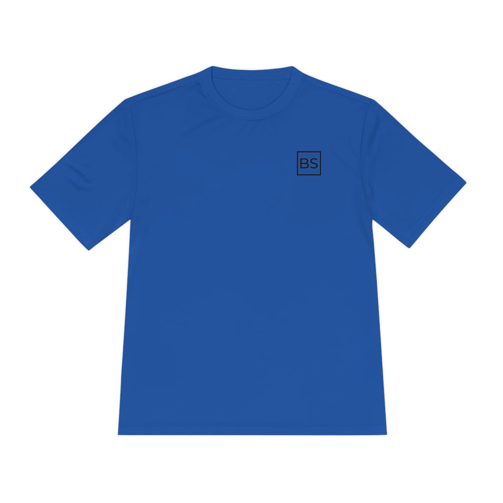 All BS All Day Moisture Wicking Tee - True Royal - S