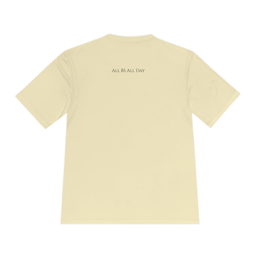 All BS All Day Moisture Wicking Tee - White - M