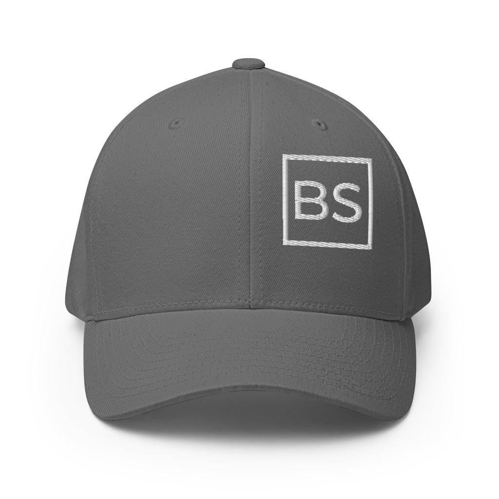 All BS All Day White Logo Flexfit Hat - Multicam Green - S/M