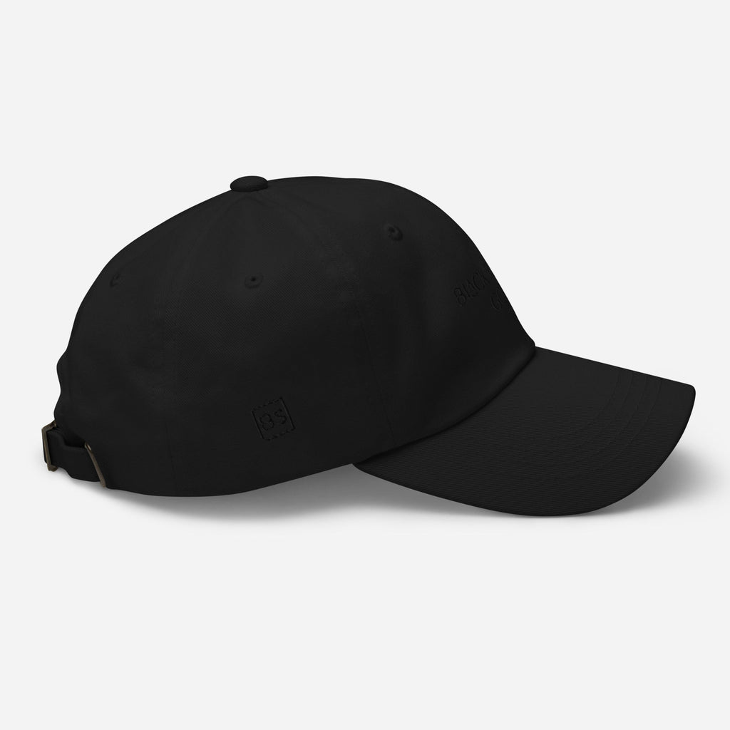Black Square Golf Classic Dad hat - Black -