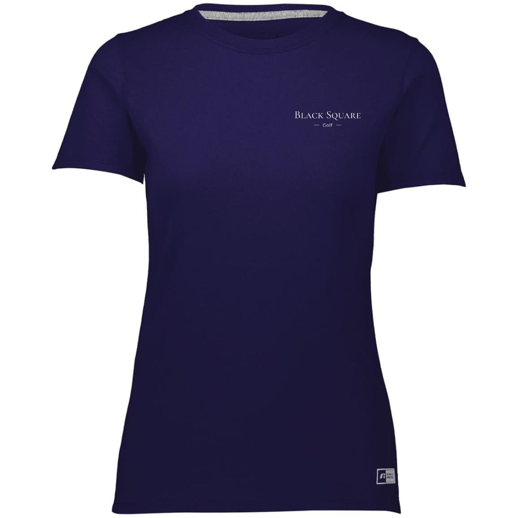 Black Square Golf Ladies’ Essential Dri-Power Tee - Purple - X-Small