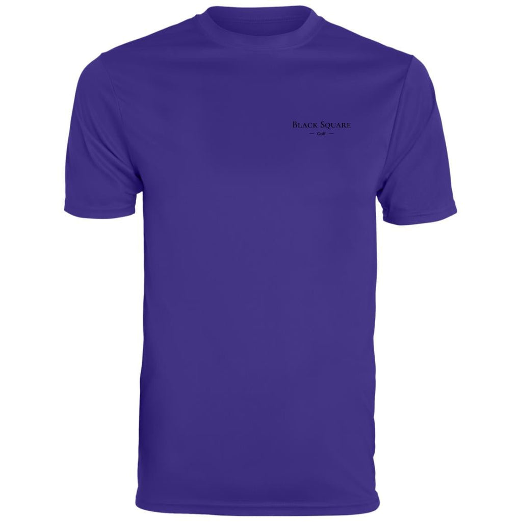 Black Square Golf Men's Moisture-Wicking Tee - Purple - S