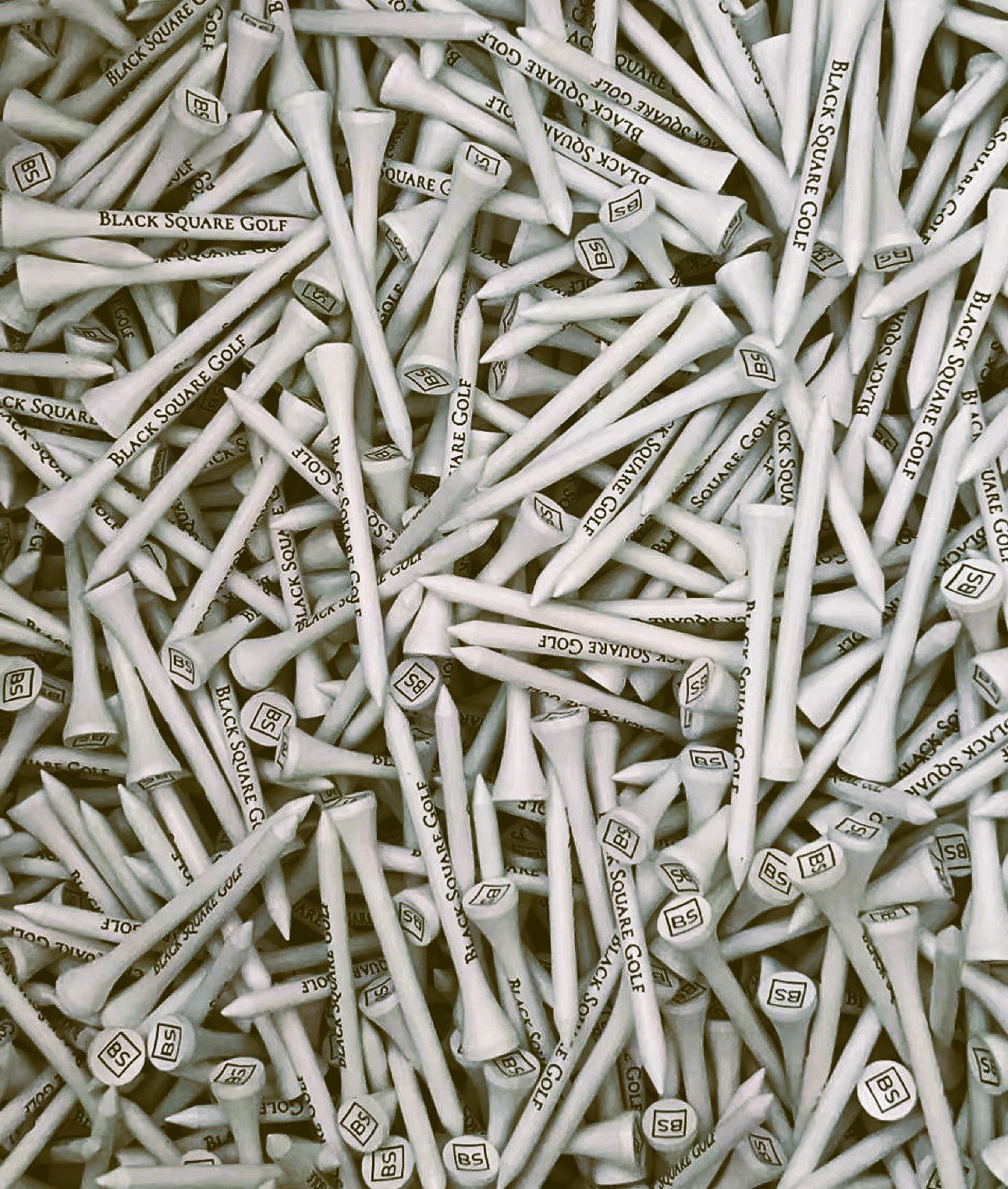 Black Square Golf Pro Length Wood Golf Tees - 2-3/4 in -