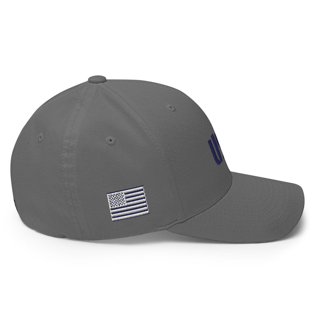 Black Square Golf Team USA Blue Hat - Grey - S/M
