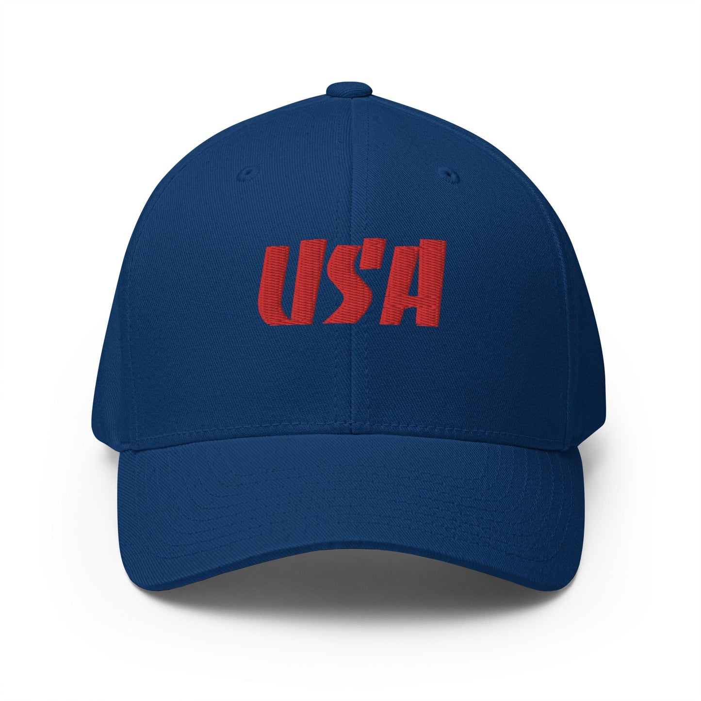 Black Square Golf Team USA Red Hat - Royal Blue - S/M