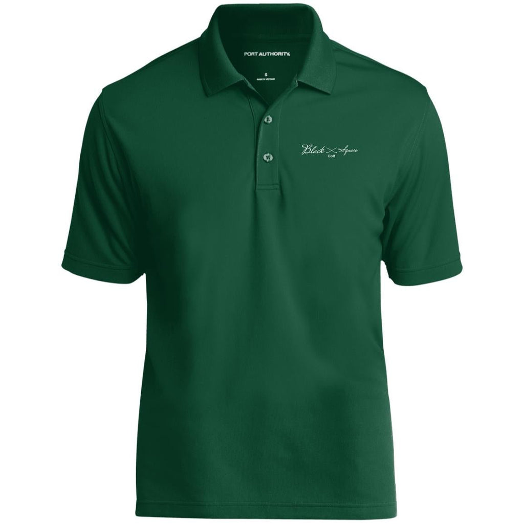 Black Square Golf X Dry Zone UV Micro-Mesh Polo - Forest Green - S