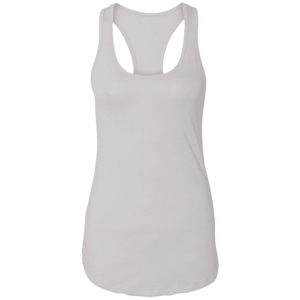 Black Square Ladies Ideal Racerback Tank - Royal - X-Small