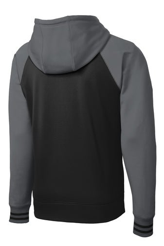 Black Square Men's Sport Full-Zip Hooded Jacket - Black/Dark Smoke - X-Small
