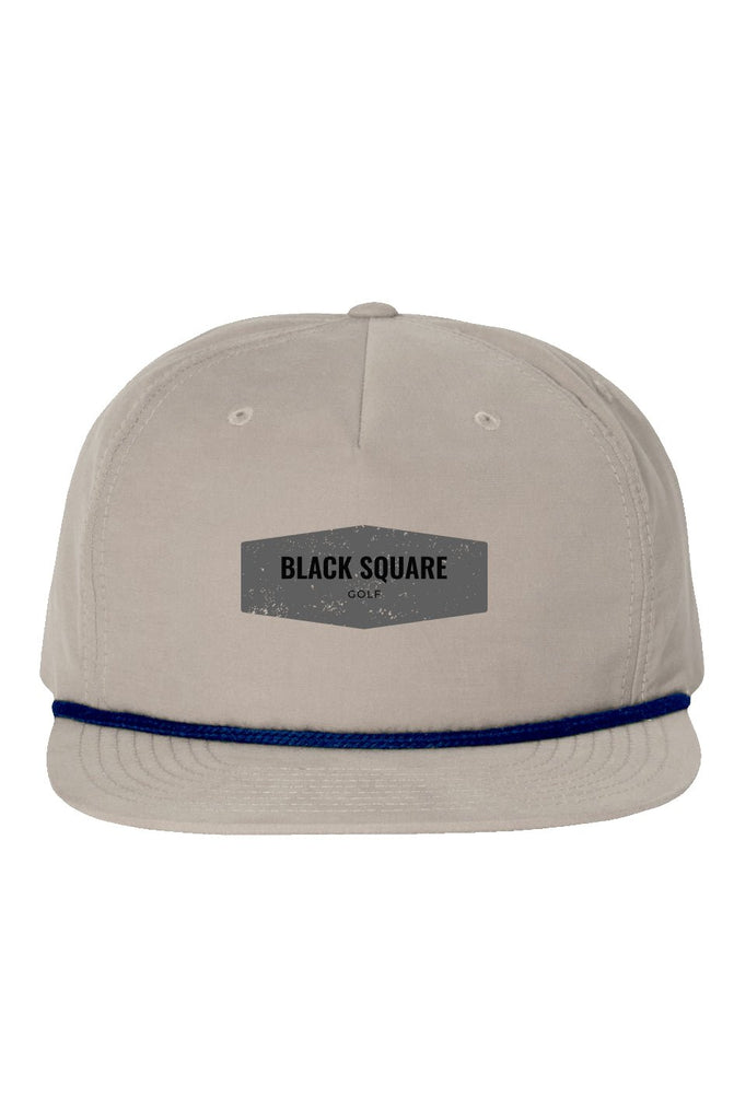 Black Square The Rope Golf Hat - one size - Light Grey / Navy