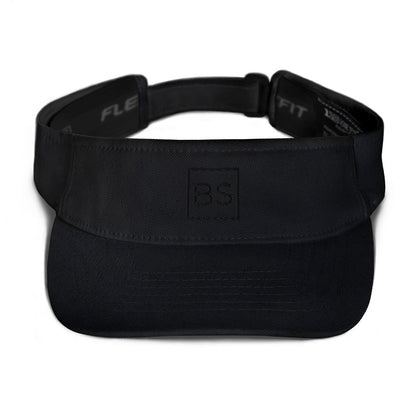 Black Square Visor - Black -