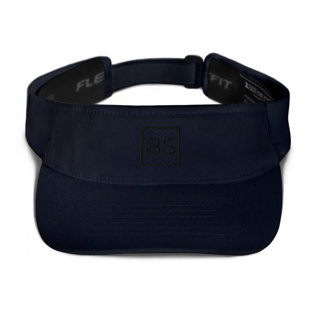 Black Square Visor - Navy -