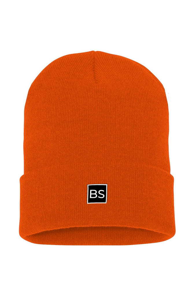 BS Cuffed Beanie - One Size - Blaze Orange